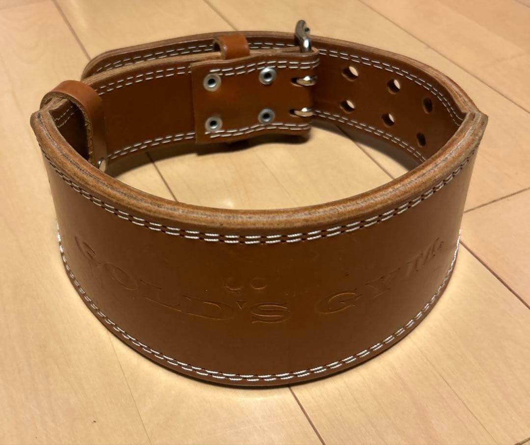 ゴールドジム GOLD S GYM プロレザーベルト サイズ SGOLD'S GYM