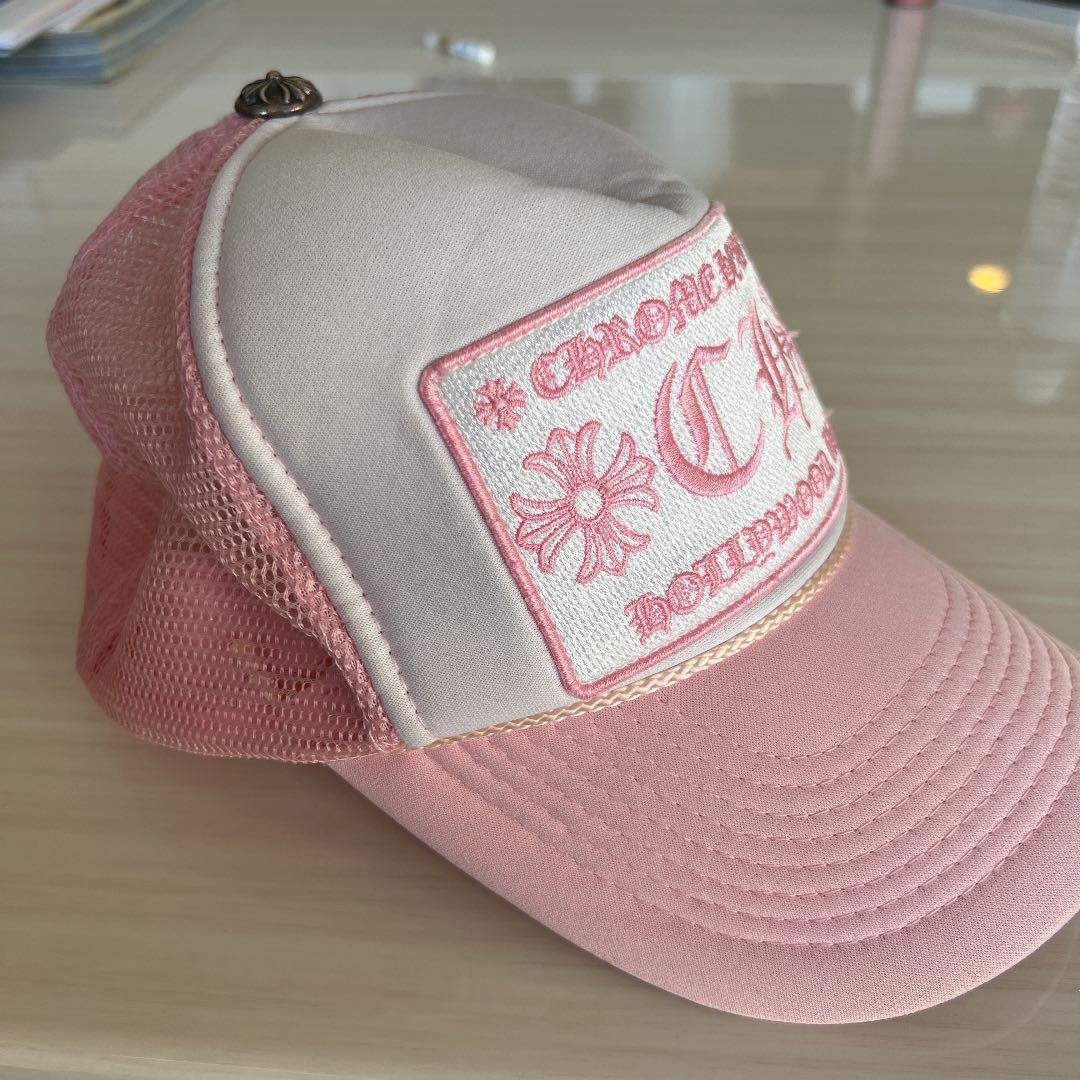 プレゼント対象商品 クロムハーツ レア ピンク Chトラッカーキャップ 大注目 Amerygolfclub Com