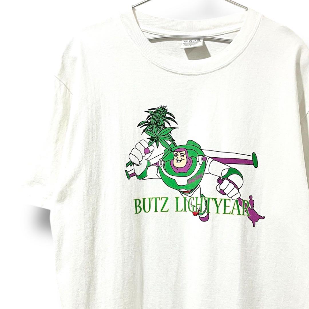 BUTZ LIGHTYEAR 草ネタTシャツ Lサイズ