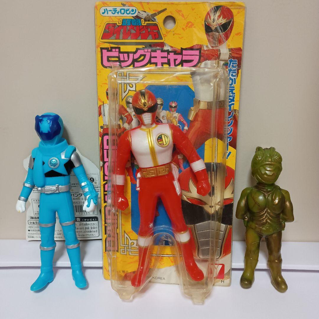 五星戦隊ダイレンジャー他 フィギュアセット 3体 　おまけ付き