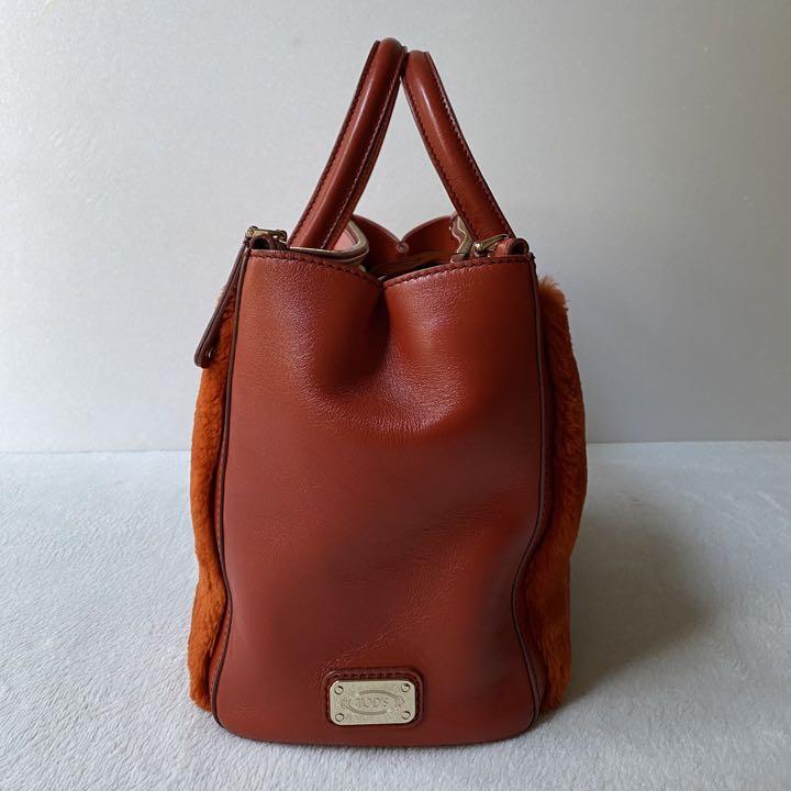 新品未使用TOD‘S トッズ 2way ファーバッグ