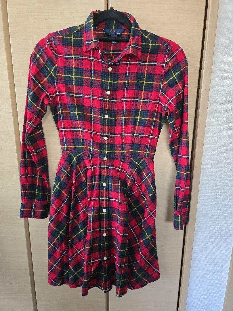 美品　Polo Ralph Lauren 長袖ワンピース 14