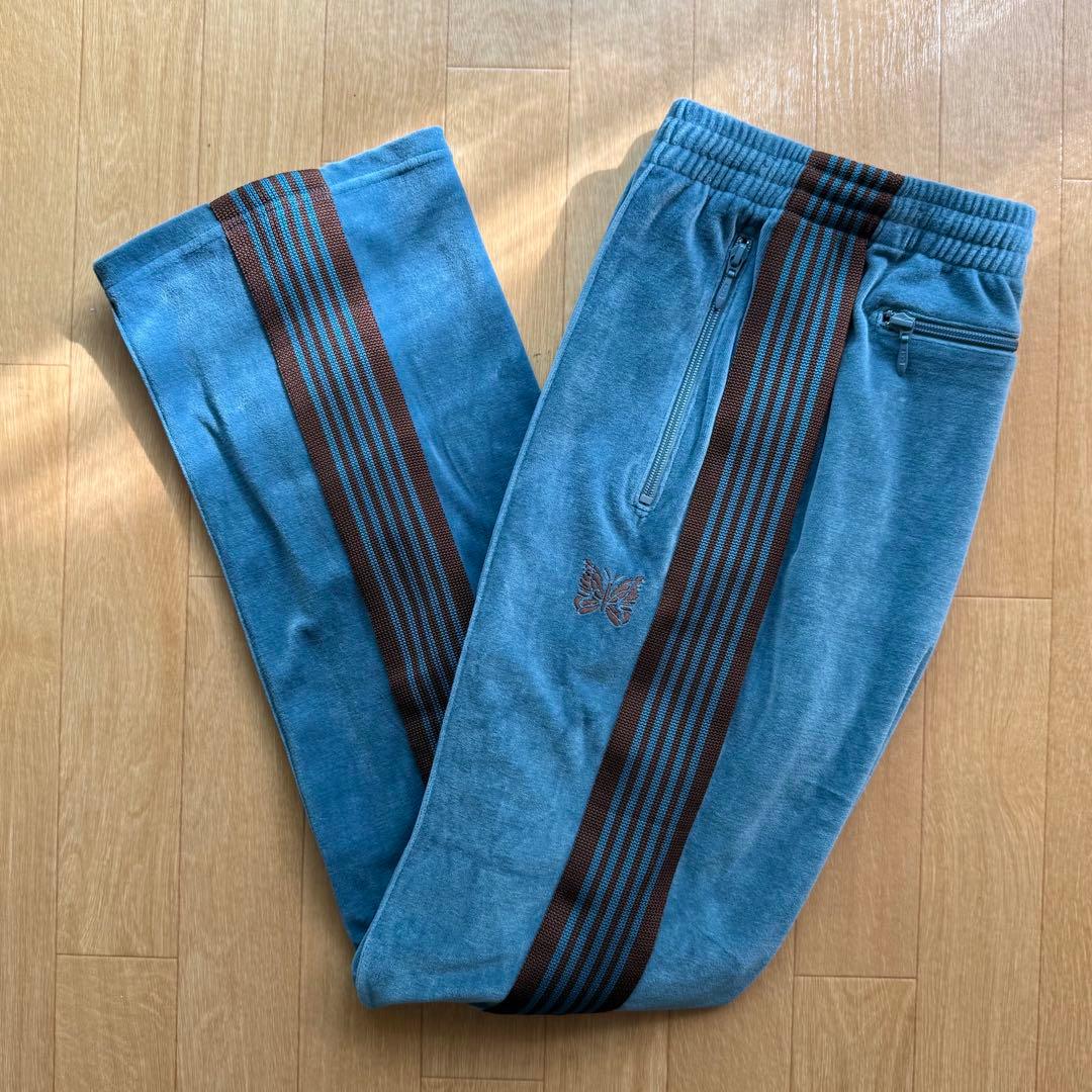 ベロア L ブルー グレー ニードルス ニードルズL・Needles