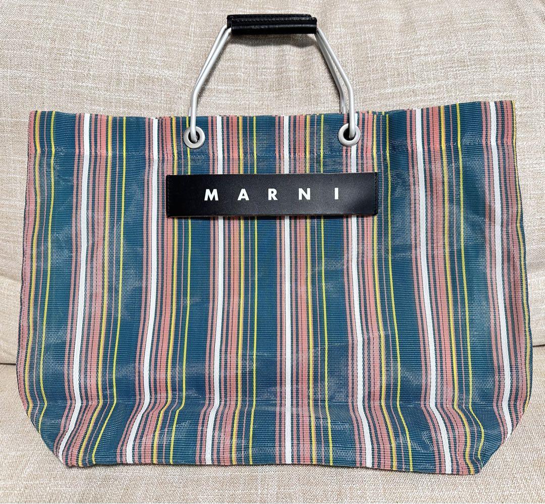 【最終価格♡】MARNI フラワーマーケット バッグ グリーン♡♡♡