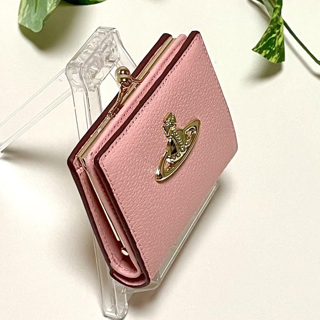 新品♡Vivienne Westwood 988VW738二つ折り財布ピンク
