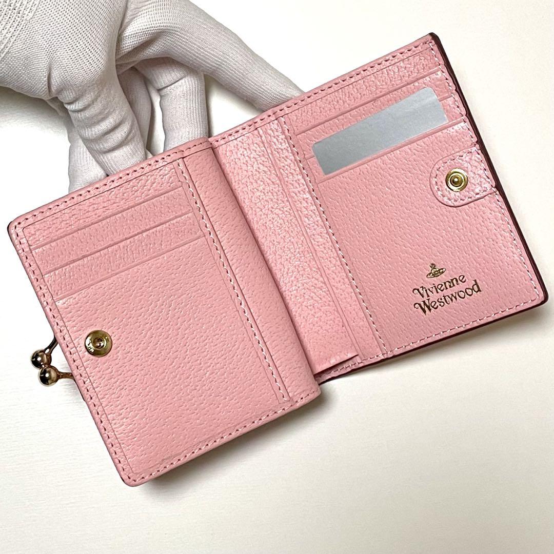 新品♡Vivienne Westwood 988VW738二つ折り財布ピンク