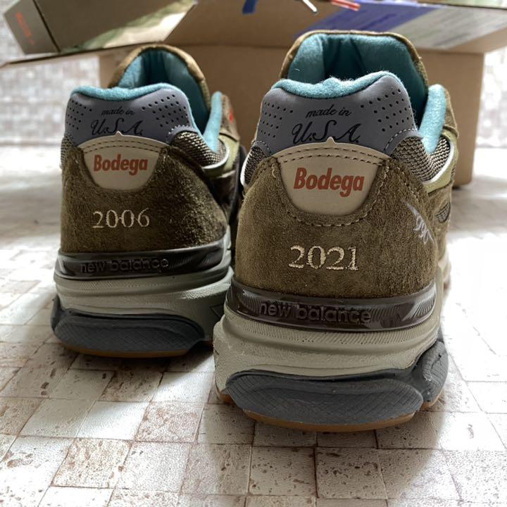 ィーケー BODEGA x NEW BALANCE 990V3 Here to Stay 4H1Ue-m25690245220 カミエル