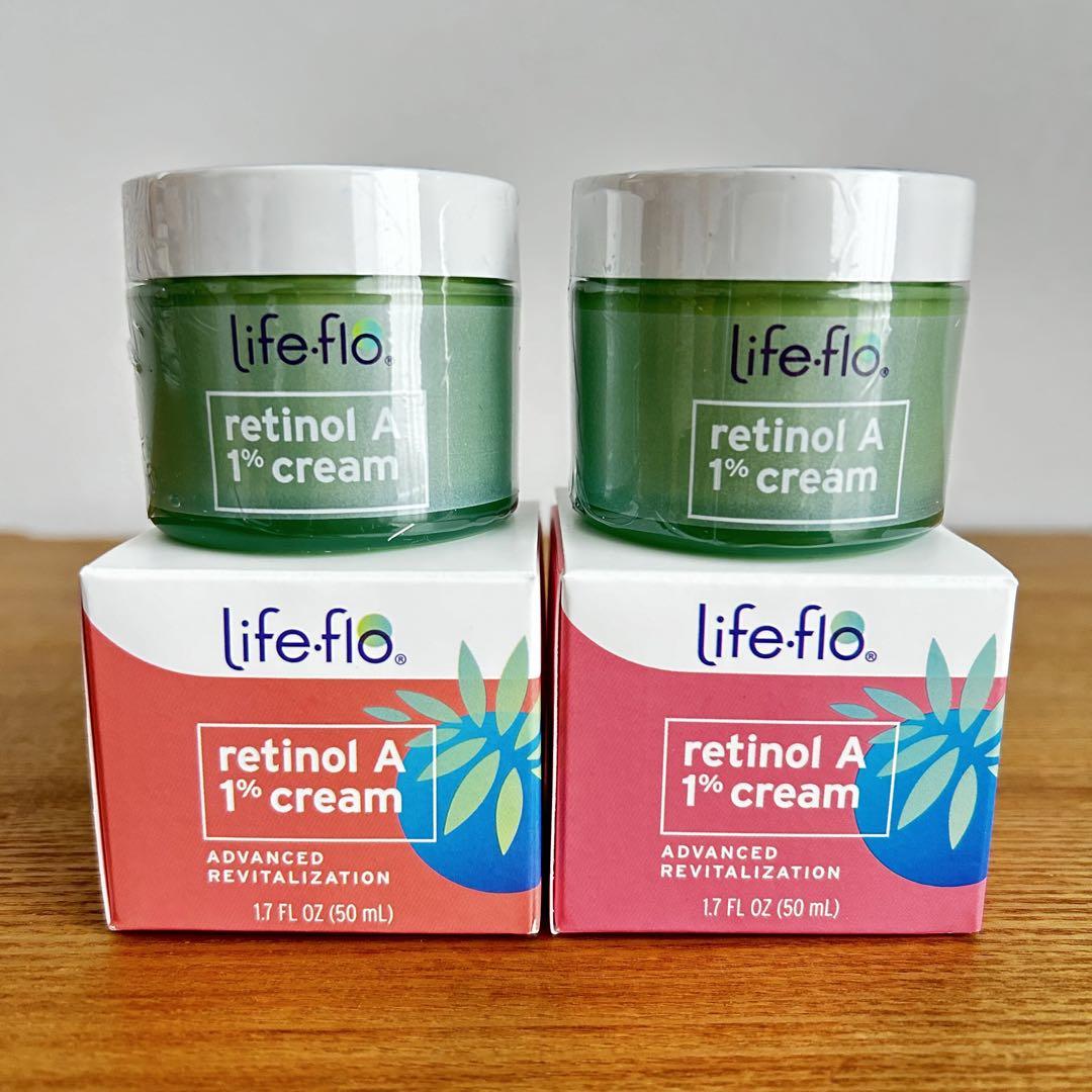 ◆新品◆ライフフロー Life-flo レチノールA1% クリーム２個セット