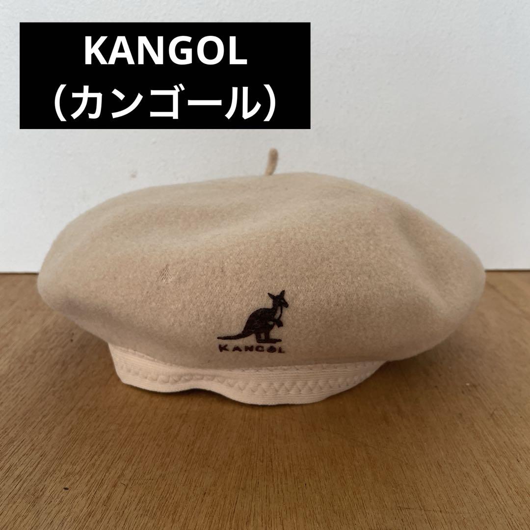 Supreme x KANGOL ピンク ベレー帽 LARGE 198-169503-1.jpg