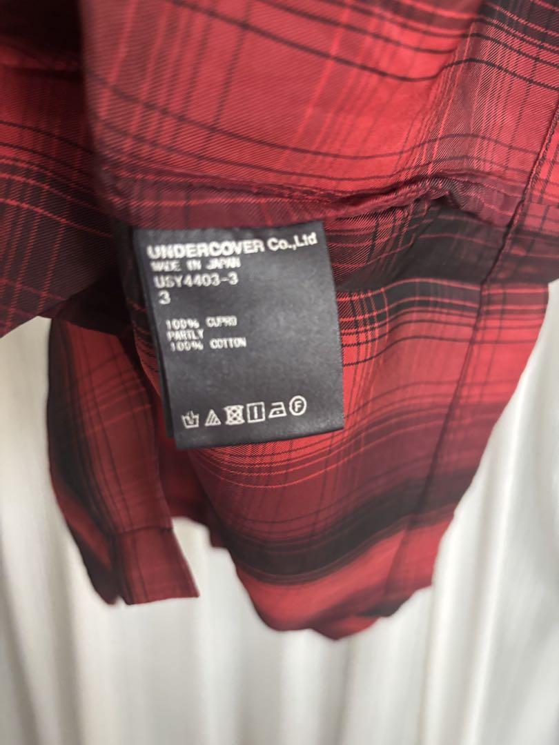 Shepherd アンダーカバー オンブレチェック シャツ 2枚セット