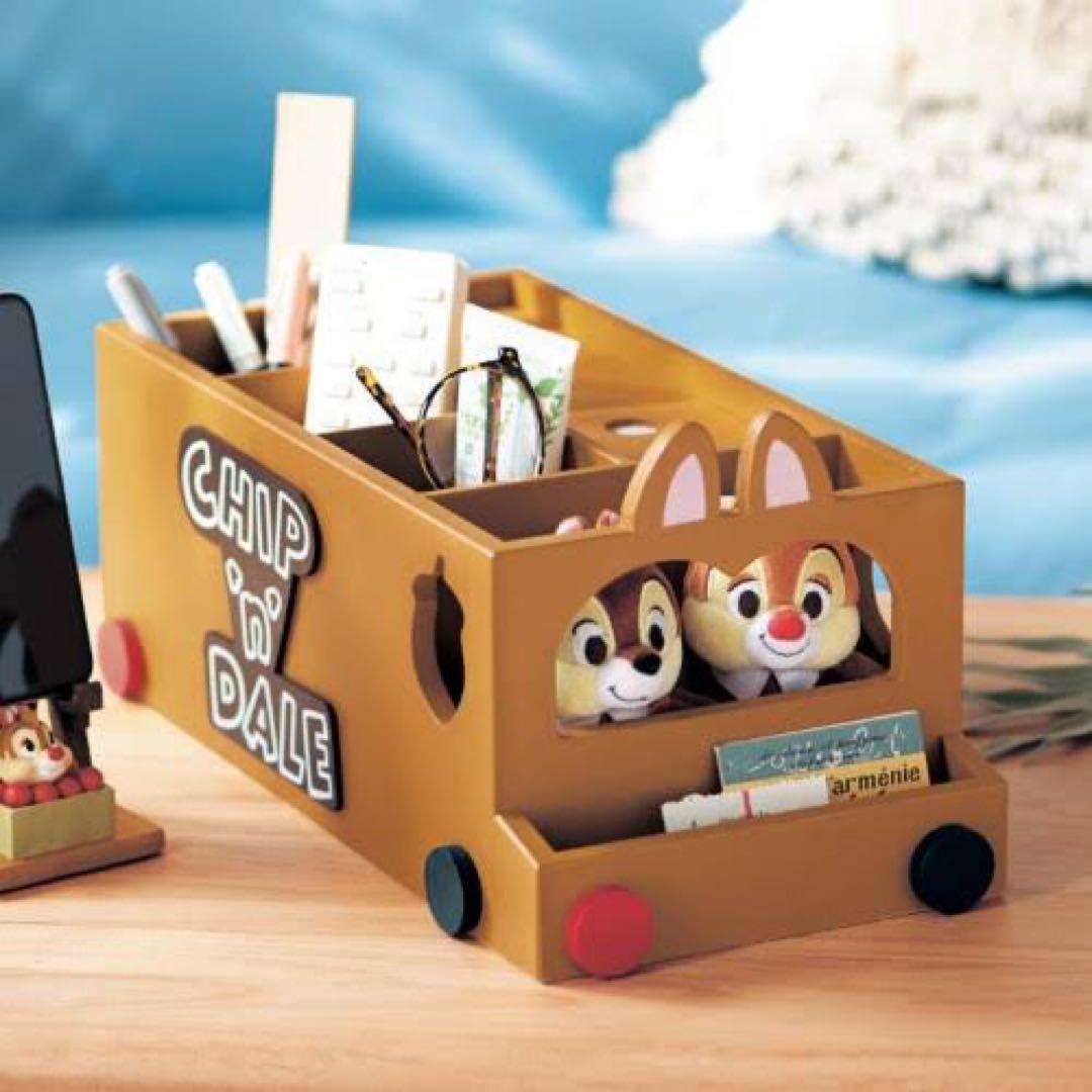 ディズニー　チップ&デール　収納ボックス