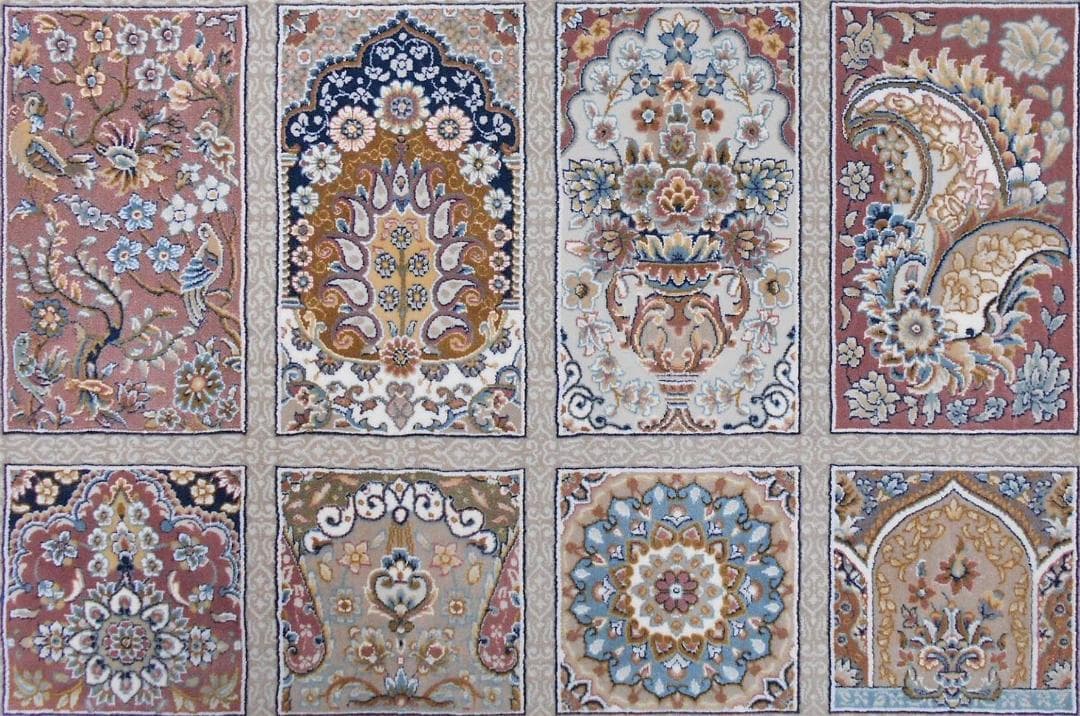 225万ノット!超高密度織 本場イラン産 絨毯 100×150cm‐200211 225万ノット!超高密度織 本場イラン産 絨毯 100×150cm‐200211