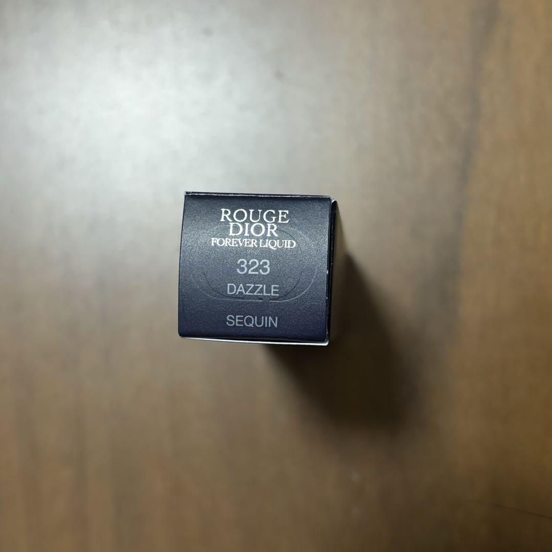 新品未使用 ルージュディオールフォーエヴァー リキッドシークイン 323