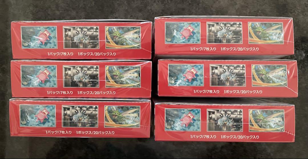 ポケモンカード 151 シュリンク付 6BOX