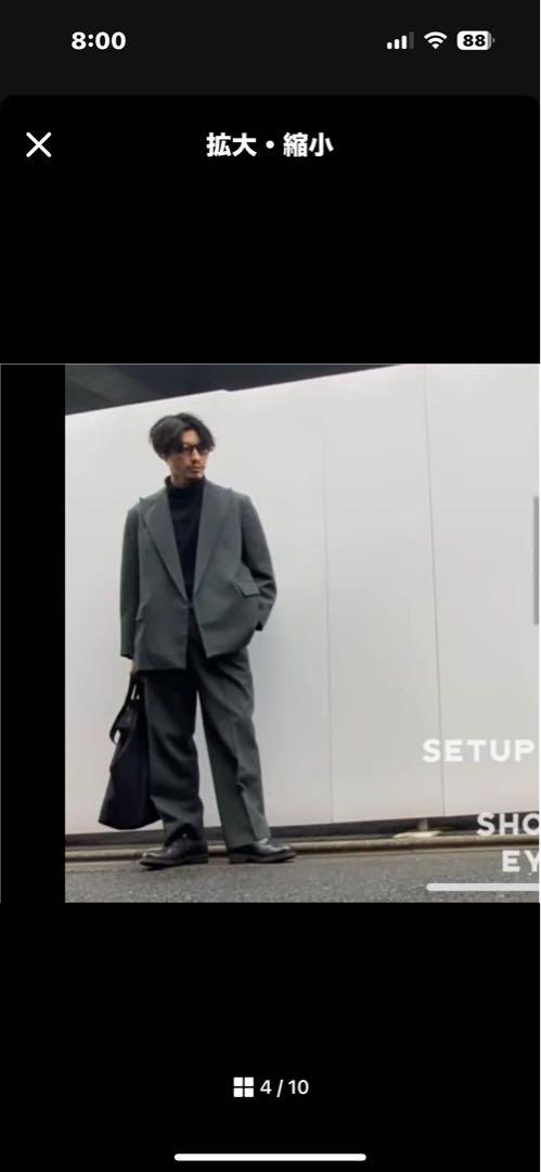 【超希少】AURALEE WOOL KID MOHAIR GABARDINE