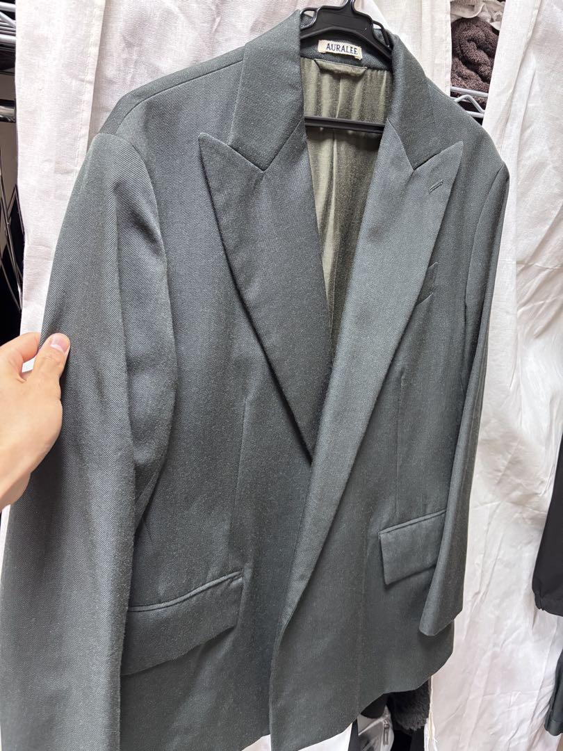 【超希少】AURALEE WOOL KID MOHAIR GABARDINE