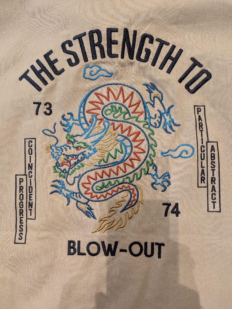 VINTAGE 龍 ドラゴン アメカジ 刺繍 コーチジャケット ベトジャン