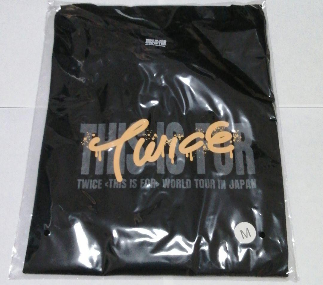 TWICE THIS IS FOR popup Tシャツ BLACK M ジヒョ