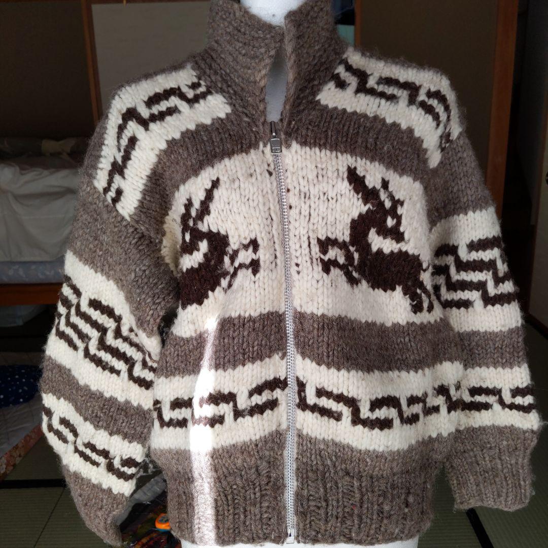 カナダ製カウチンセーター
