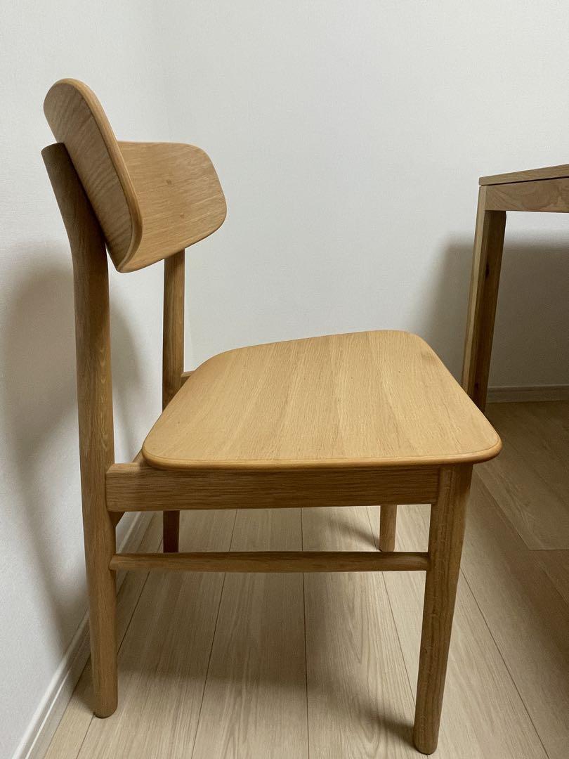 無印良品　ダイニングテーブル　椅子No.①