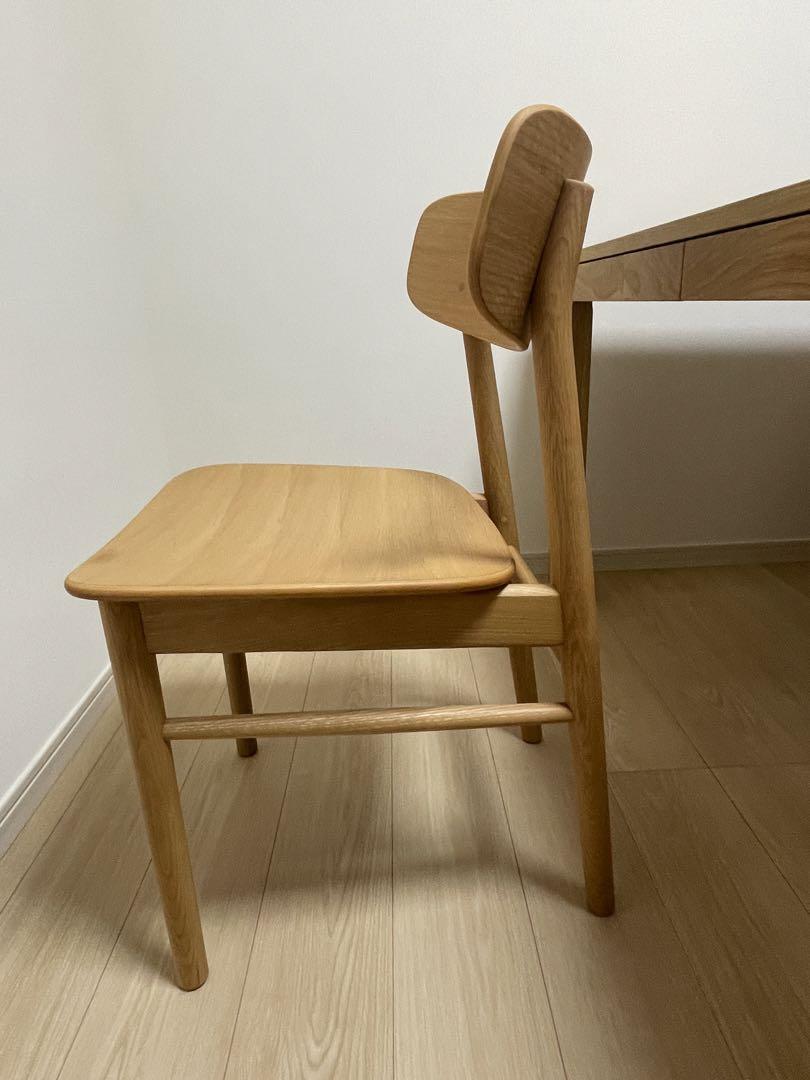 無印良品　ダイニングテーブル　椅子No.①
