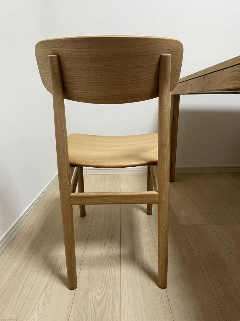 無印良品　ダイニングテーブル　椅子No.①