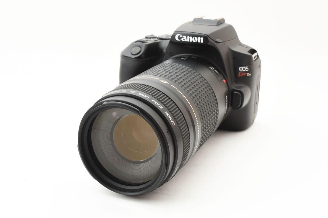 保証付/CANON EOS Kiss X10標準&望遠&単焦点レンズセット/卸