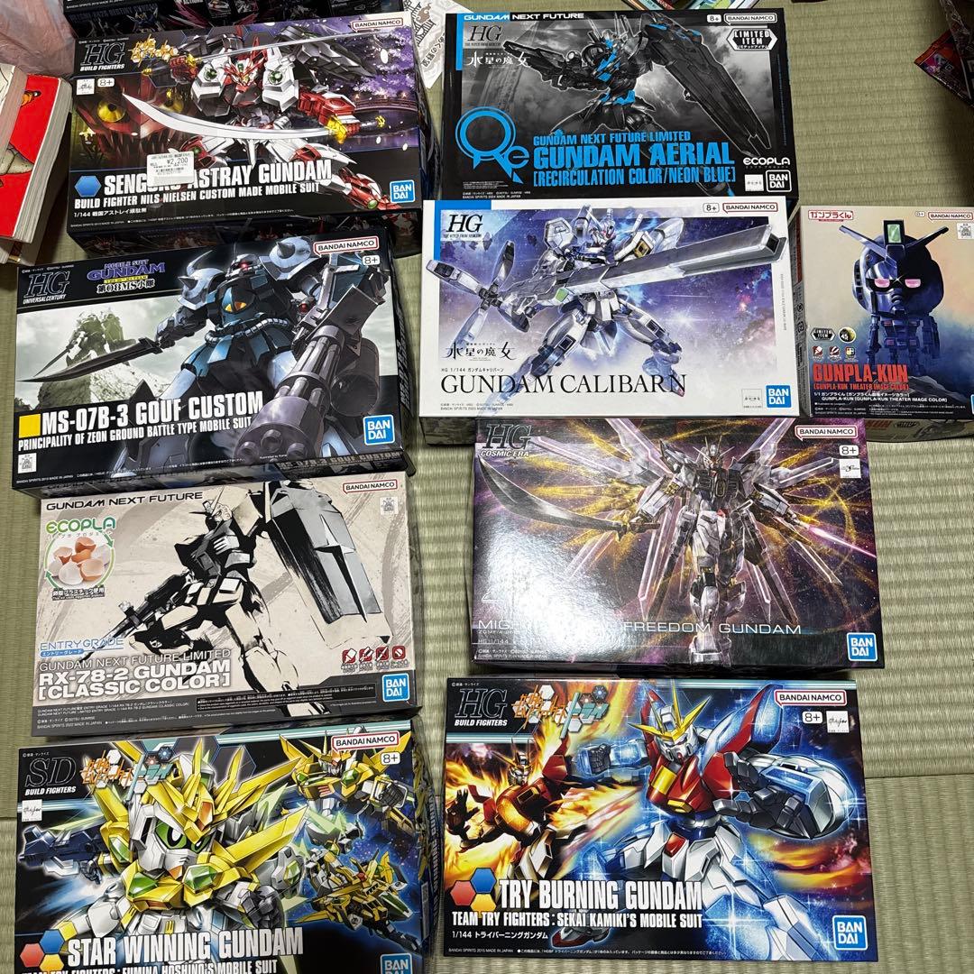 ガンプラ　まとめ売り　デスティニー、フリーダム、限定品含む
