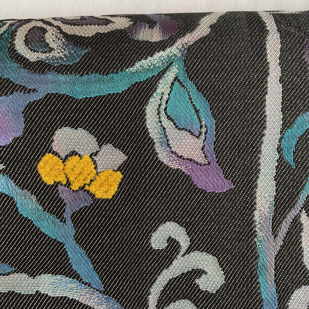 最安値好評 西陣高級洒落袋帯唐花モール bt13w-m25699692206 再入荷お得