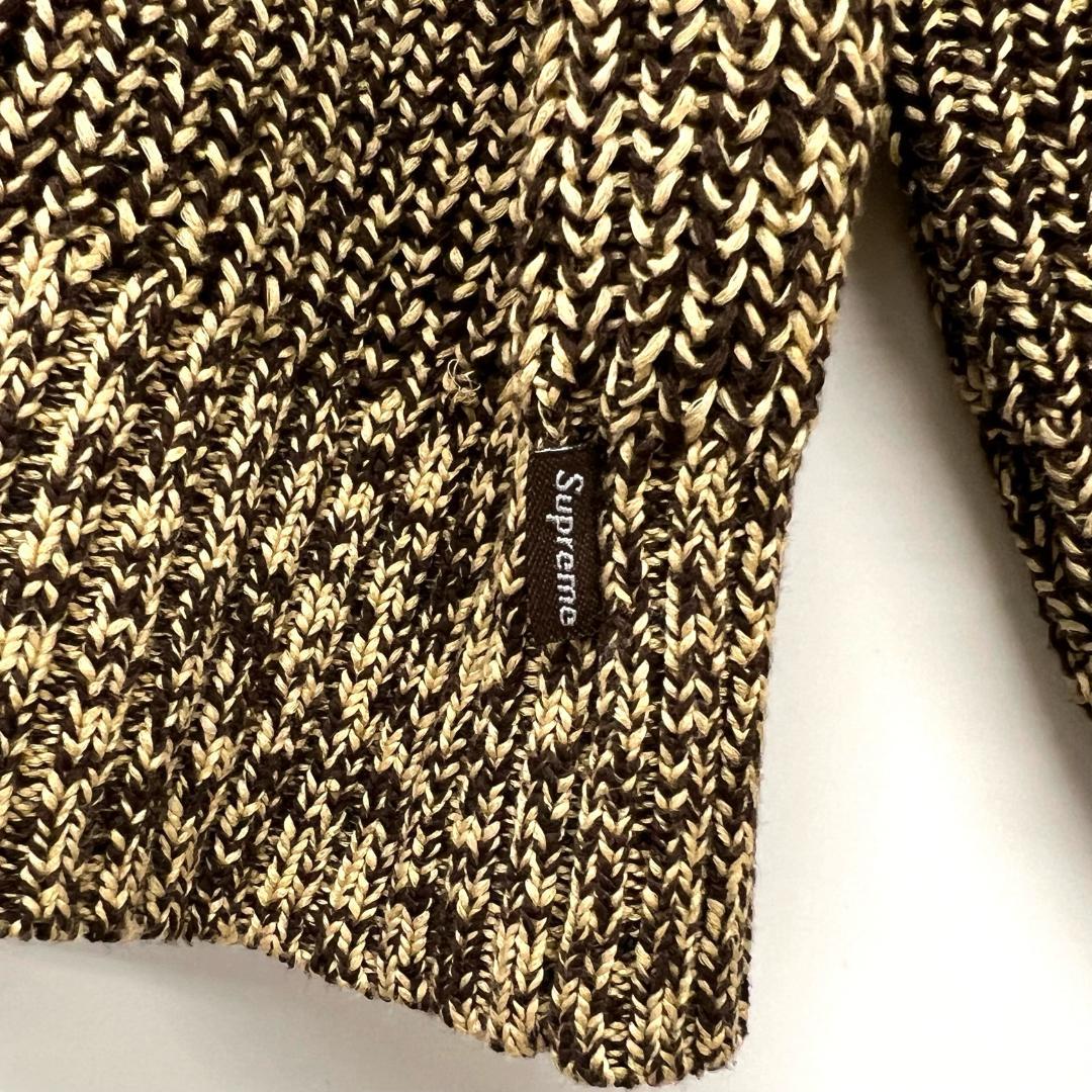 Supreme Mélange Rib Knit Sweater (FW21) - $148