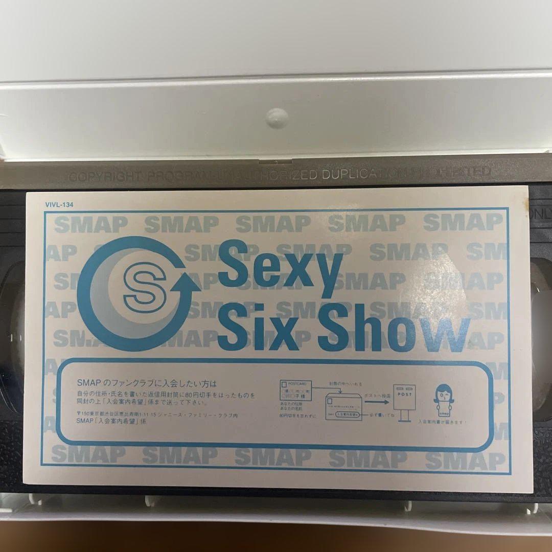 SMAP SEXY SIX SHOW VHS - メルカリ