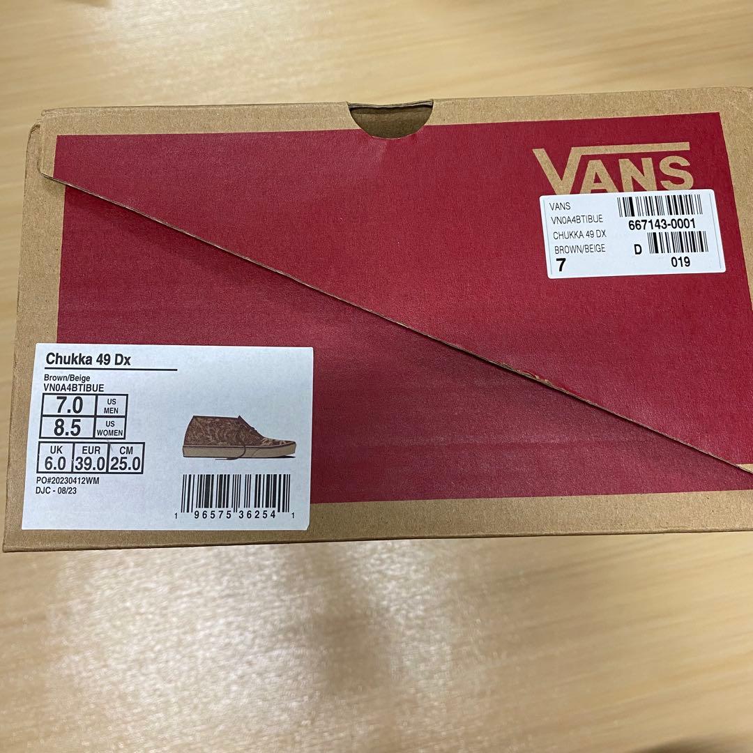 【未使用】White Mountaineering × VANS CHUKKA