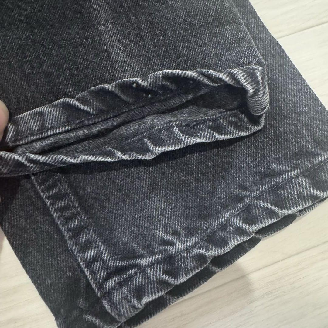 levi's 550 ブラックデニムパンツ　W29×L32 内タグ欠損　USA製