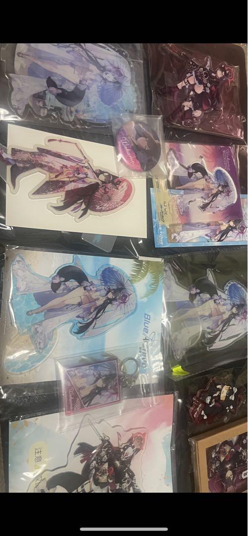 ブルアカ　ワカモ　アクリルスタンド　ノーブルアート　セット