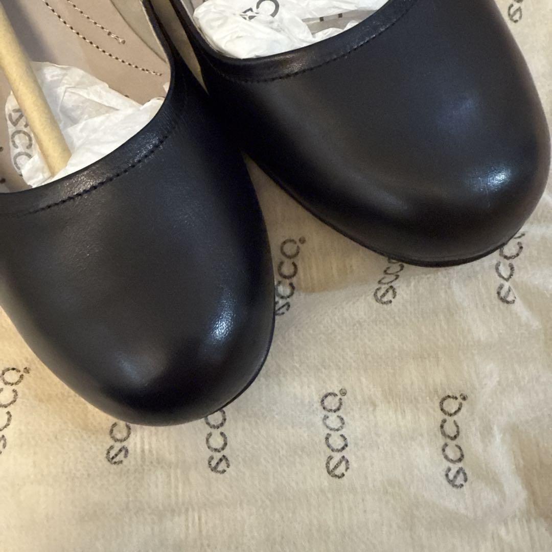 【美品】ecco TOUCH50 Pump エコー黒パンプス　サイズ38