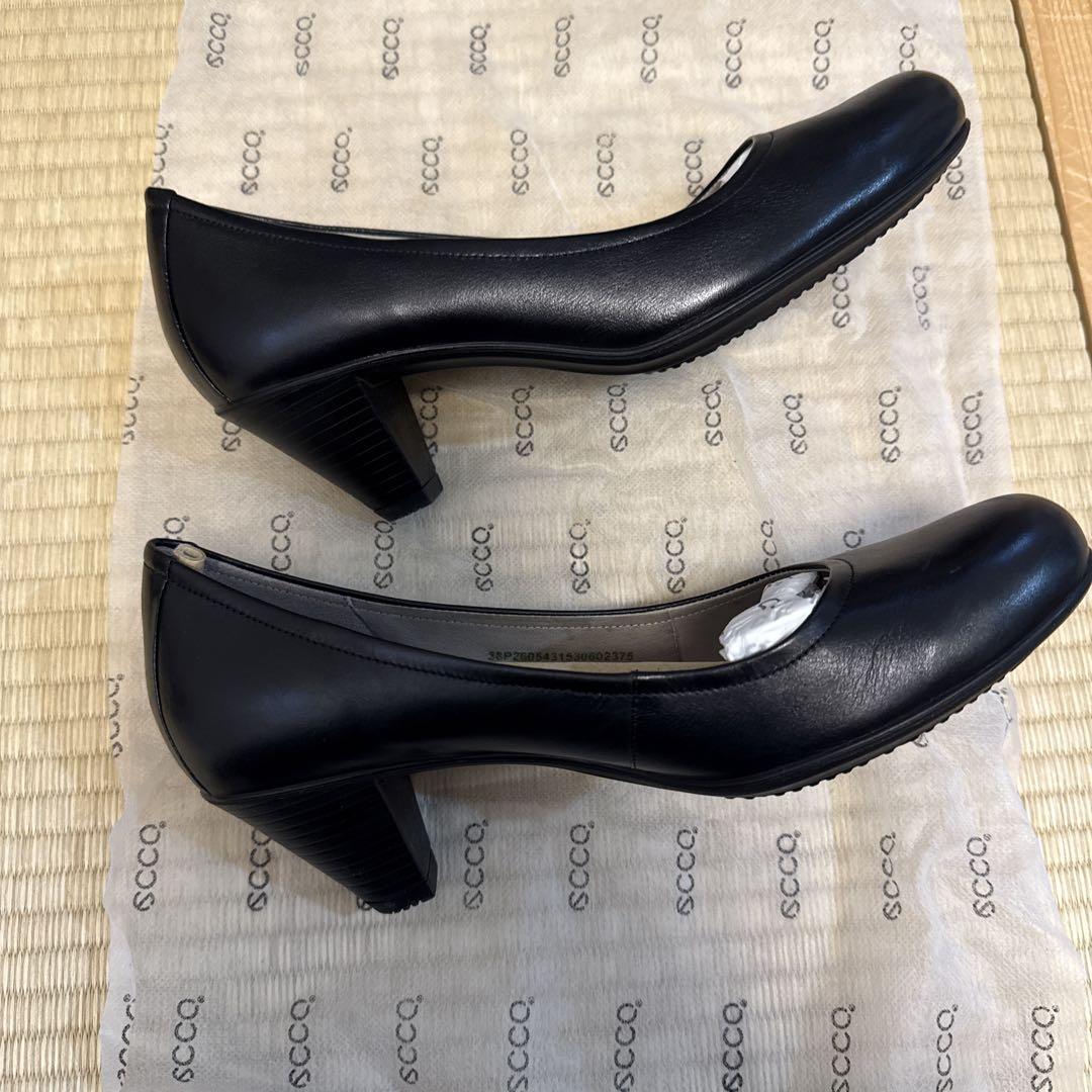 美品】ecco TOUCH50 Pump エコー黒パンプスサイズ38