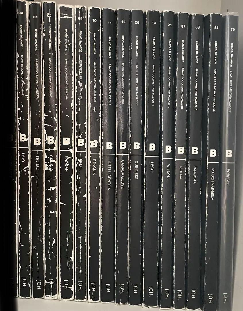 Magazine B 雑誌　brand balance