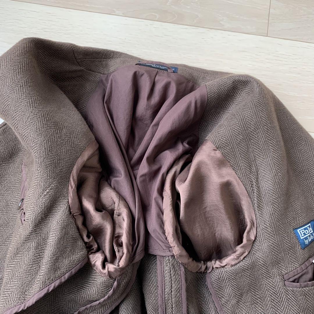 美品　polo by Ralph Lauren ジャケット　イタリア製　麻
