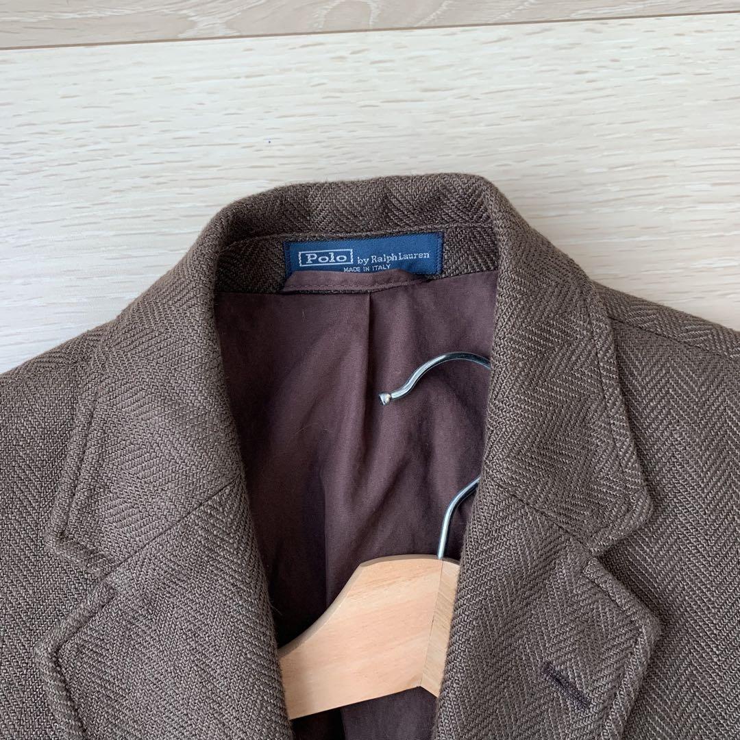 美品　polo by Ralph Lauren ジャケット　イタリア製　麻