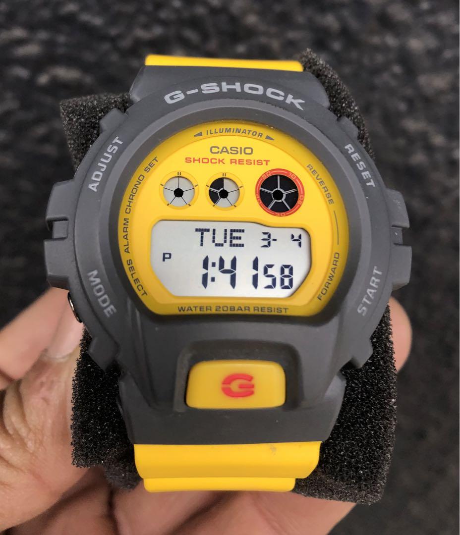 カシオCASIO G-SHOCK Gショック イエローGMD 6900