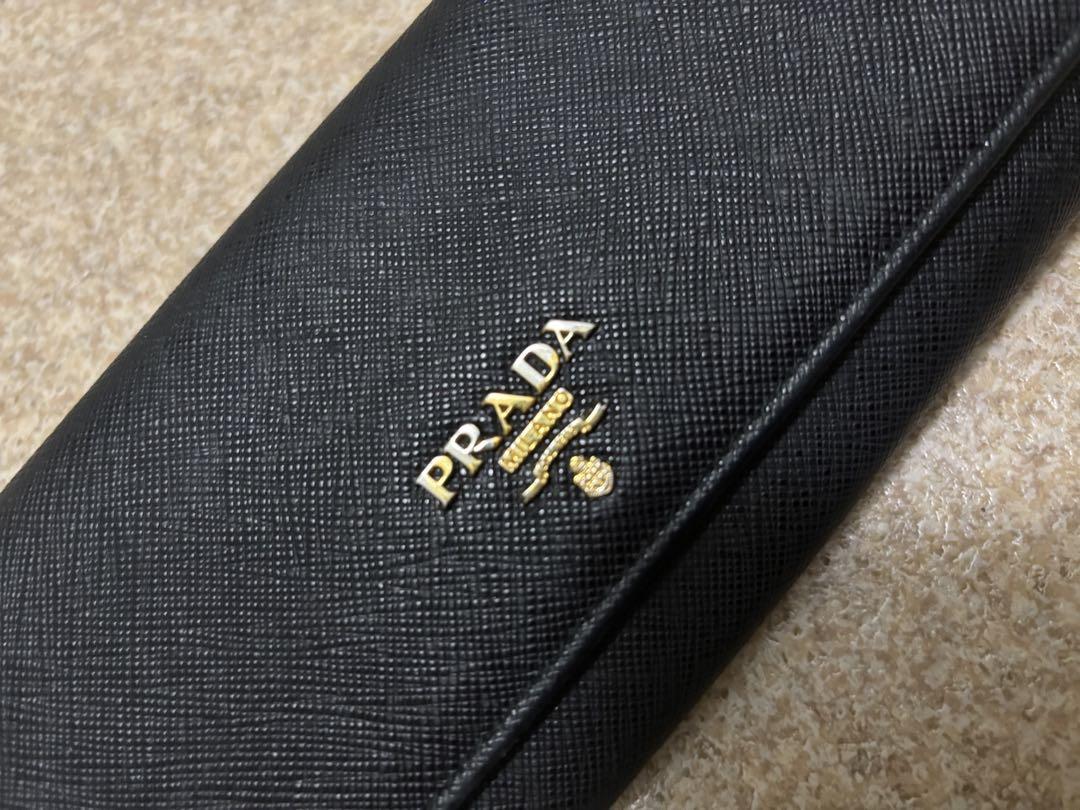 PRADA 長財布 サフィアーノマルチカラー
