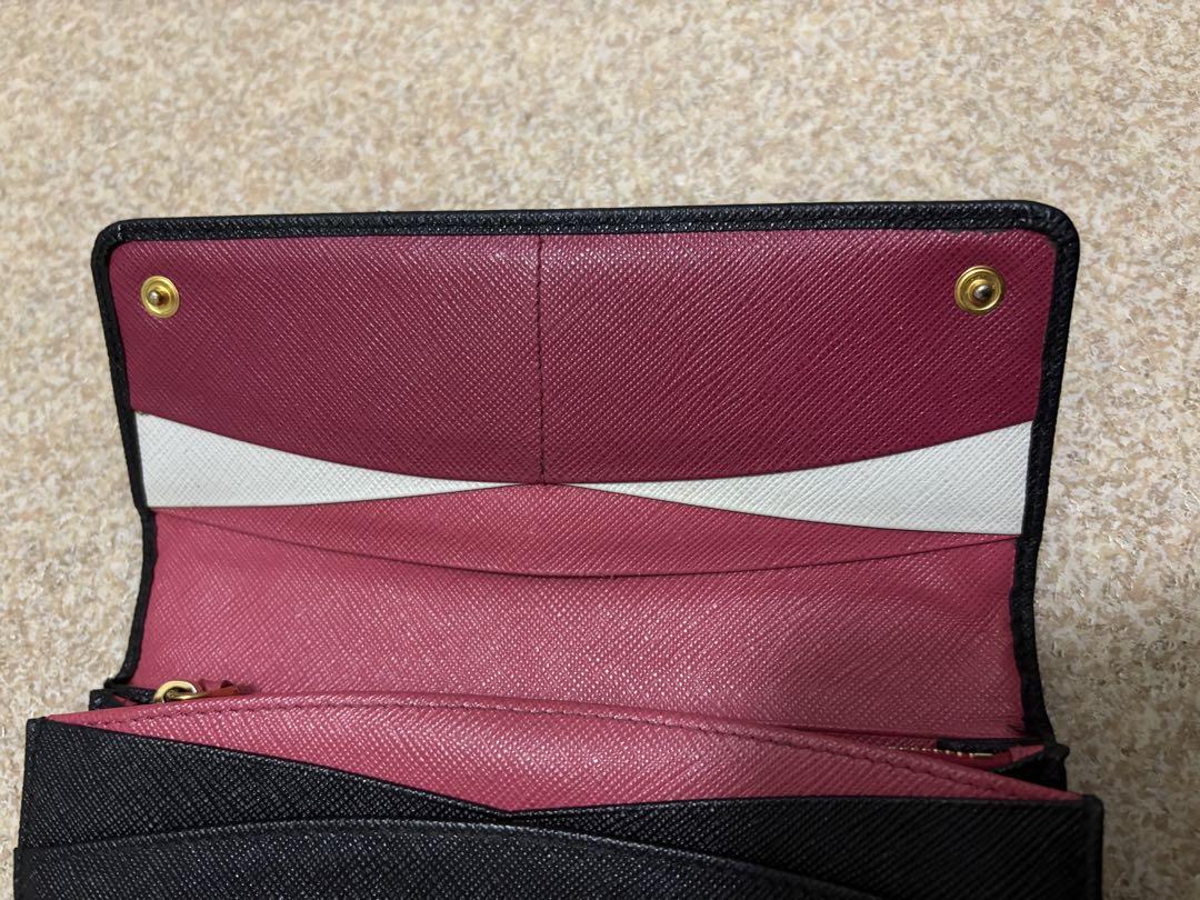 PRADA 長財布 サフィアーノマルチカラー