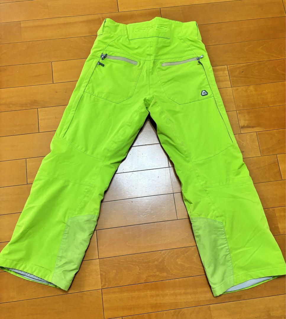 【jimesan】SOS SKI Pants スキー　パンツ　黄緑