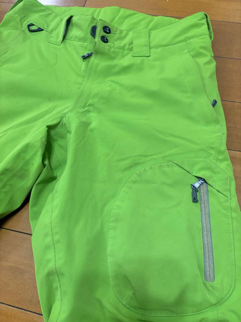 【jimesan】SOS SKI Pants スキー　パンツ　黄緑