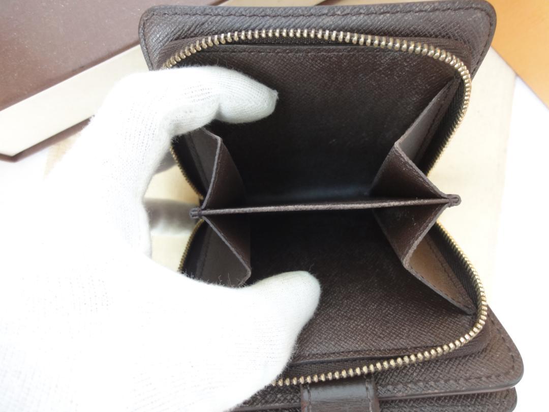 美品★ヴィトン ダミエ【コンパクトジップ】短財布★X20