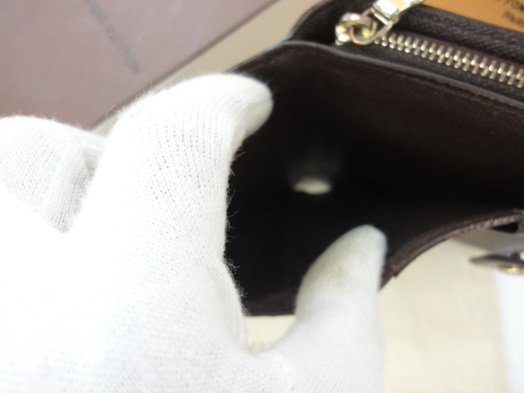 美品★ヴィトン ダミエ【コンパクトジップ】短財布★X20