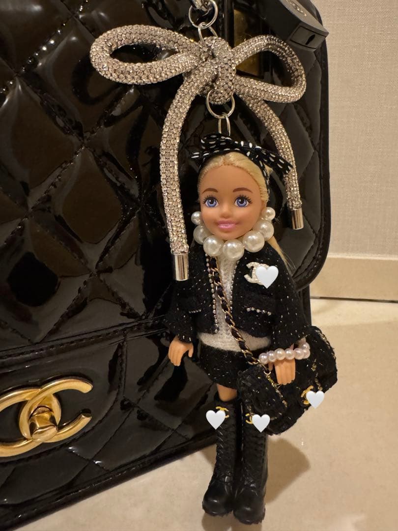 Barbie chelsea バックチャームキーホルダーCC25