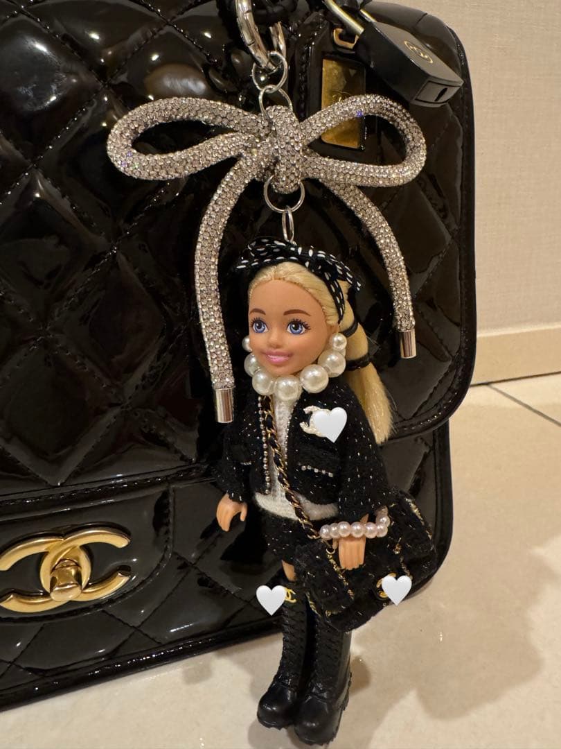 Barbie chelsea バックチャームキーホルダーCC25