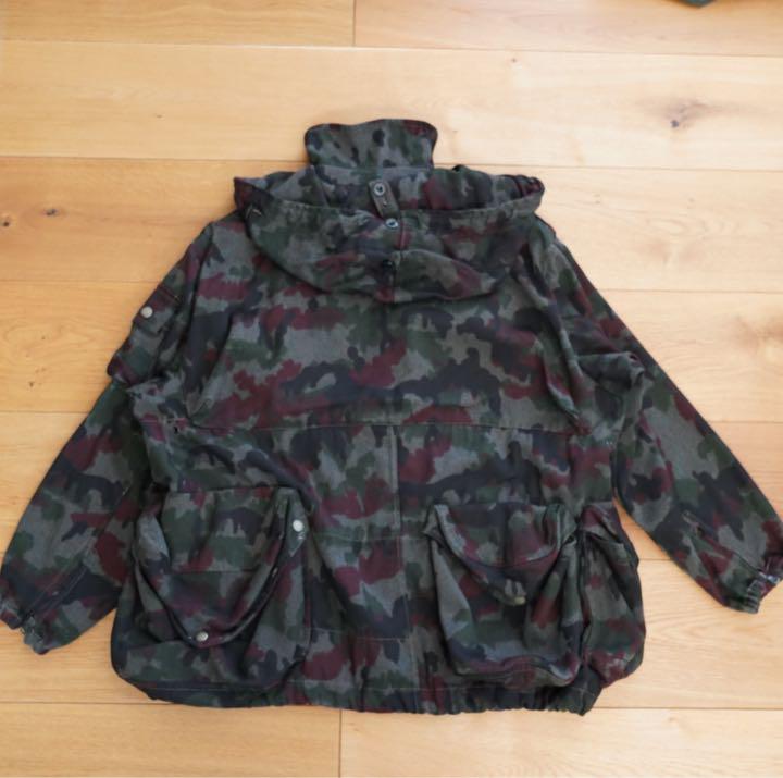 スイス軍 アルペンカモ 後染め フィールドジャケット