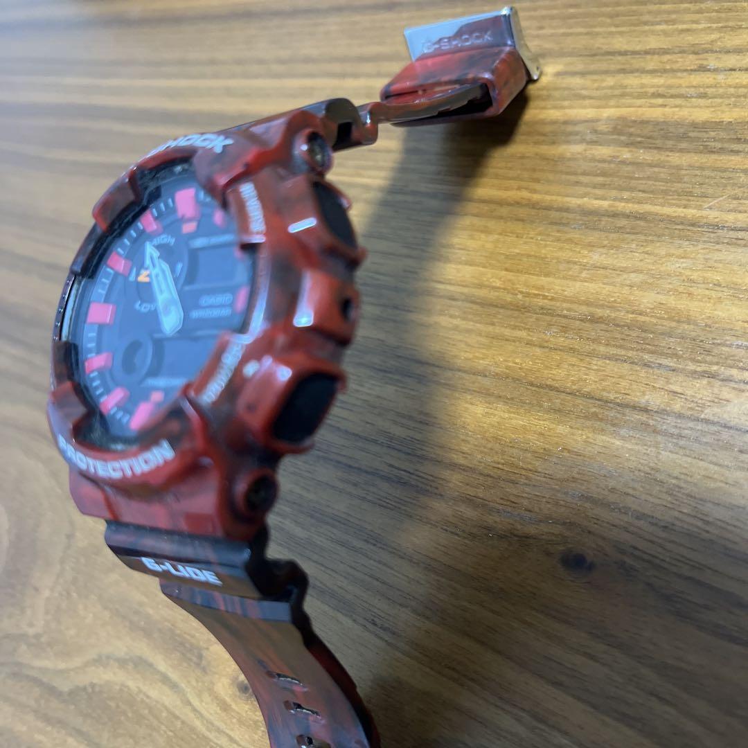 G-SHOCK G-LIDE レッド腕時計 - メルカリ